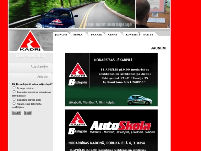 Kadri, autoskola, SIA